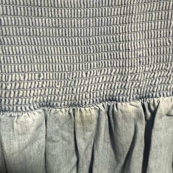 GAP Light Blue fit and flare Dress - Picture 8 of 8